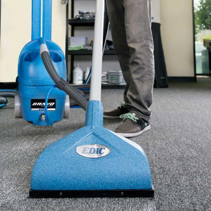 EDIC Bravo Carpet Spotter and Upholstery Cleaner close up focus on wand.
