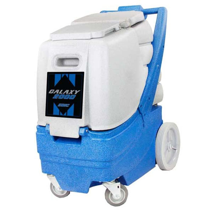 EDIC Galaxy 2000 Portable Carpet Extractor 220 PSI front angle view.