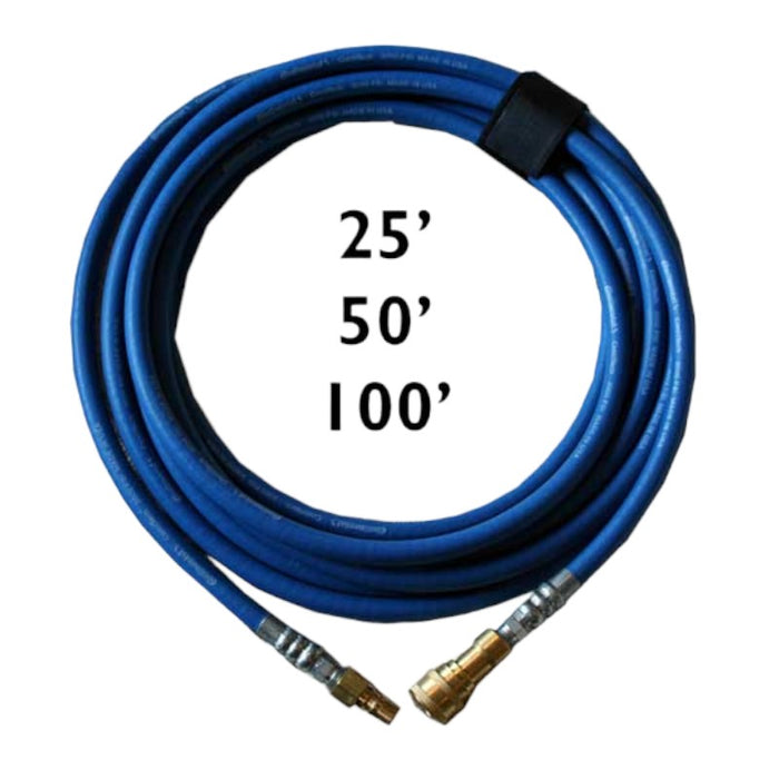EDIC Solution Hoses with Quick Connects.