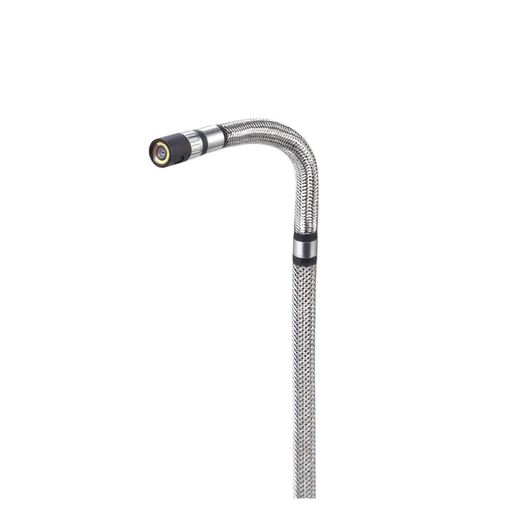 Extech HDV7C A4 60 3 4 Way Articulating Probe curved metallic tube closeup camera tip.