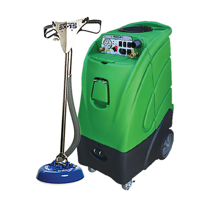 Mosquito 1200 PSI 12 Gallon Extractor with No Heat extractor and upholstery tool.