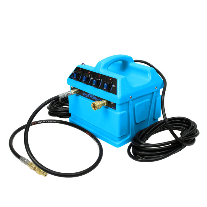 Mytee 480-120 Hot Twin Turbo Portable Heater, 4800 total watts