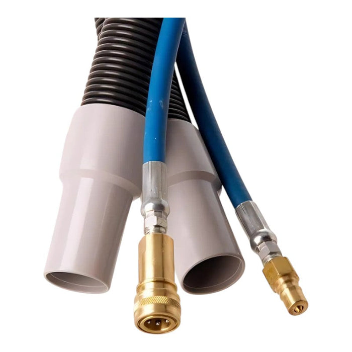 edic 5040ac hp 50 vacuum and solution hose assembly durable and flexible for large cleaning areas.