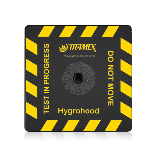 Tramex Hygrohood for TREMS Xtra - RHIH. Image showing the Hygrohood attachment designed for Tramex Hygro-i2 probes, featuring a compact and portable design for accurate moisture readings in indoor environments.