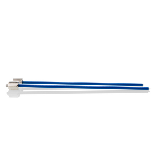 Tramex Spare 7" Pins for Electrode HH14SP200B - SP200 Image showing a set of three insulated pins designed for use with the Tramex HH14SP200B electrode, featuring a metallic finish and a protective covering for added durability.