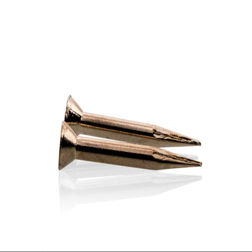 Tramex Spare 5/8" Pins for Pin Probe HH14TP30B - TG30 Heavy-duty metal pins designed for use with Tramex handheld electrode probes, showcasing a close-up view of the pins' details and texture.