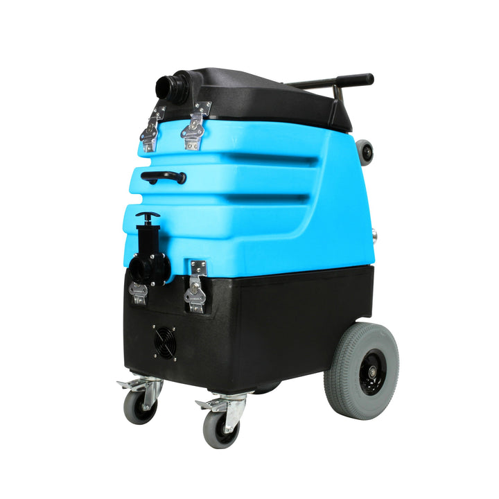 Mytee 7000LX Flood Hog flood extractor, front left three-quarter view