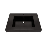 Max 30" Black Stainless Steel Sink - Bathroom Vanity Sink | Better Vanity Premium Bathroom Vanity & Storage USA