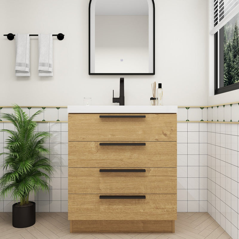Carla Freestanding Bathroom Vanity with Sink