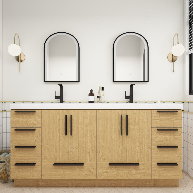 Carla Freestanding Bathroom Vanity with Sink (image 6)