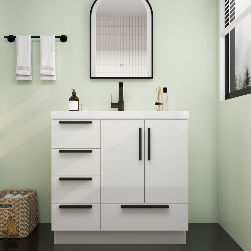 Carla Freestanding Bathroom Vanity with Sink