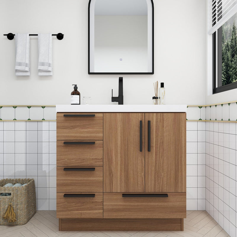 Carla Freestanding Bathroom Vanity with Sink
