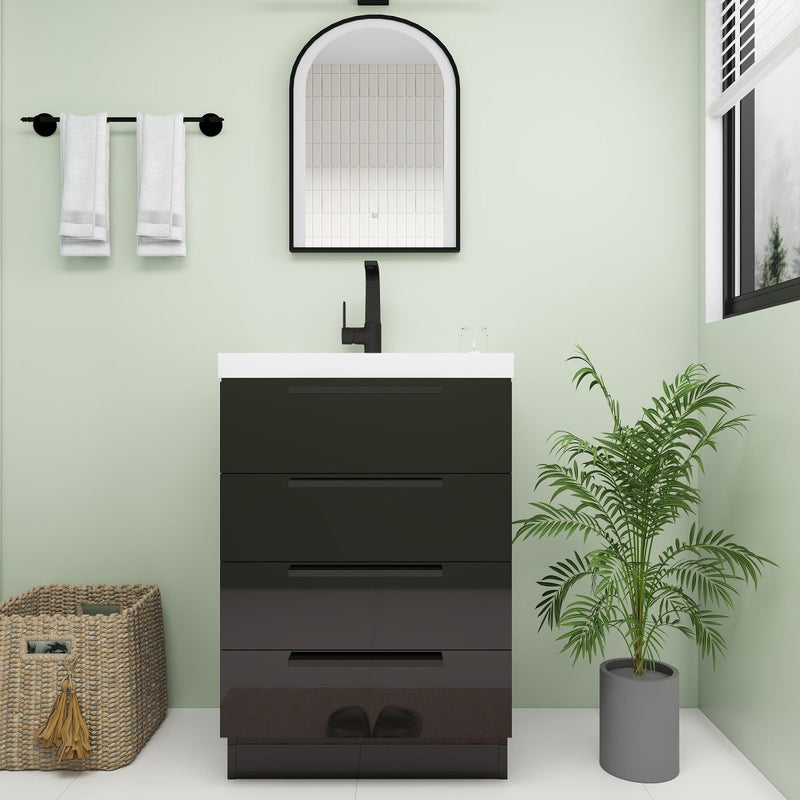 Carla Freestanding Bathroom Vanity with Sink (image 8)