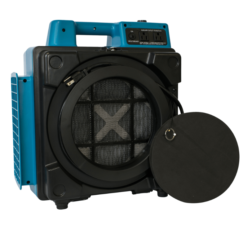 1 x 2480a blue hepa air scrubber main image.
