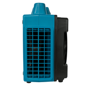 11 x 2480a blue hepa air scrubber left side view.