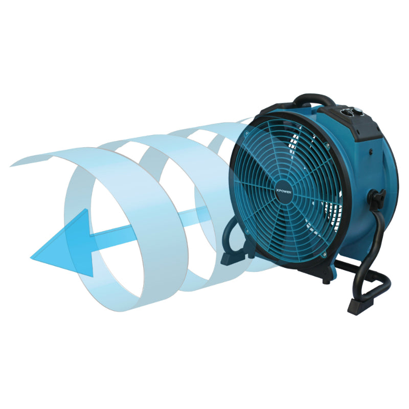 16 x 47atr axial air mover fan air flow.
