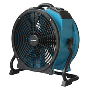 17 x 47atr axial air mover fan right angle view.