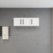 Victoria 42" Solid Wood Overhead Bathroom Vanity Linen Cabinet in Gloss White by Better Vanity