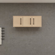 Victoria 36" Solid Wood Overhead Bathroom Vanity Linen Cabinet in Yellow Oak by Better Vanity