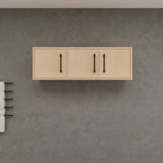 Victoria 42" Solid Wood Overhead Bathroom Vanity Linen Cabinet in Yellow Oak by Better Vanity