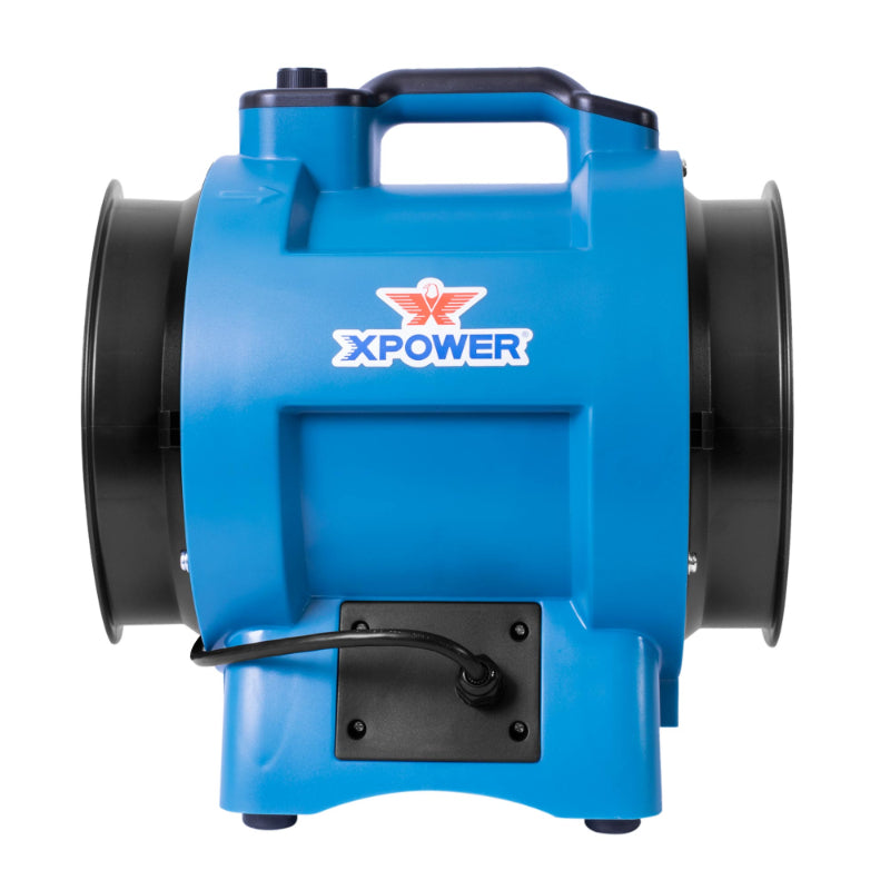 2 x 12 confined space ventilator fan right side view.