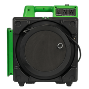 2 x 2480a green hepa air scrubber front view.