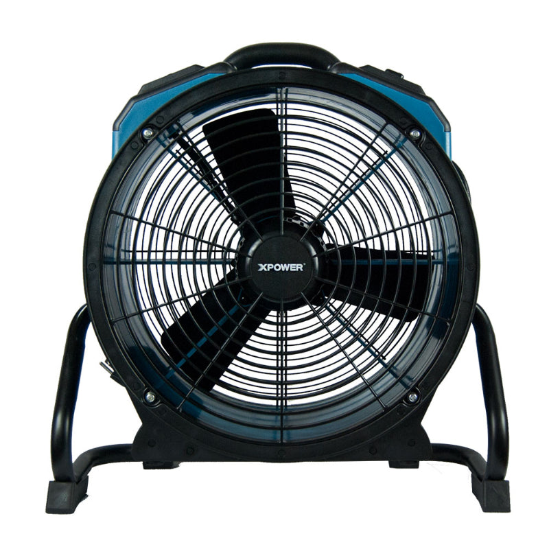 2 x 47atr axial air mover fan front view.