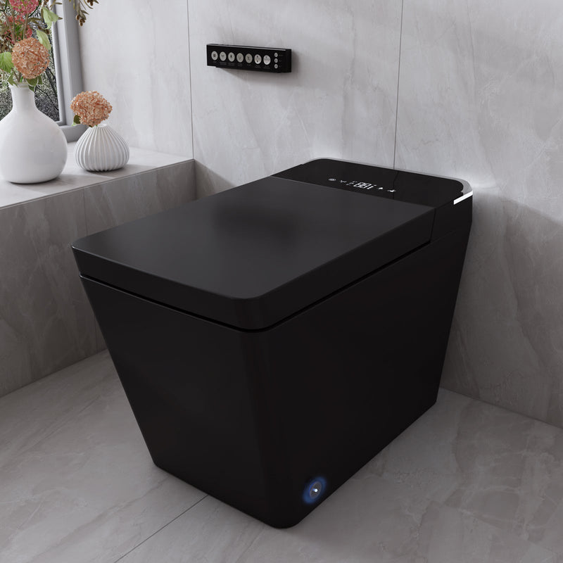 T2605 Matte Black Smart Toilet with LED Screen & Bidet (image 1)