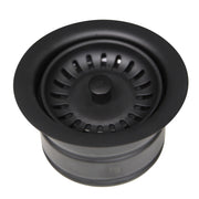 Nantucket Sinks 3.5EDF-BRS-P 3.5" Extended Flange Disposal Kitchen Drain (image 2)