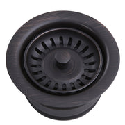Nantucket Sinks 3.5EDF-BRS-P 3.5" Extended Flange Disposal Kitchen Drain (image 4)