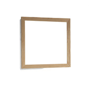Wooden square frame.