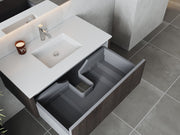 Laviva 313LGN-42CR Legno 42" Bathroom Vanity with VIVA Stone Solid Surface Countertop (image 4)