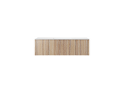 Laviva 313LGN-48WG Legno 48" Bathroom Vanity with VIVA Stone Solid Surface Countertop