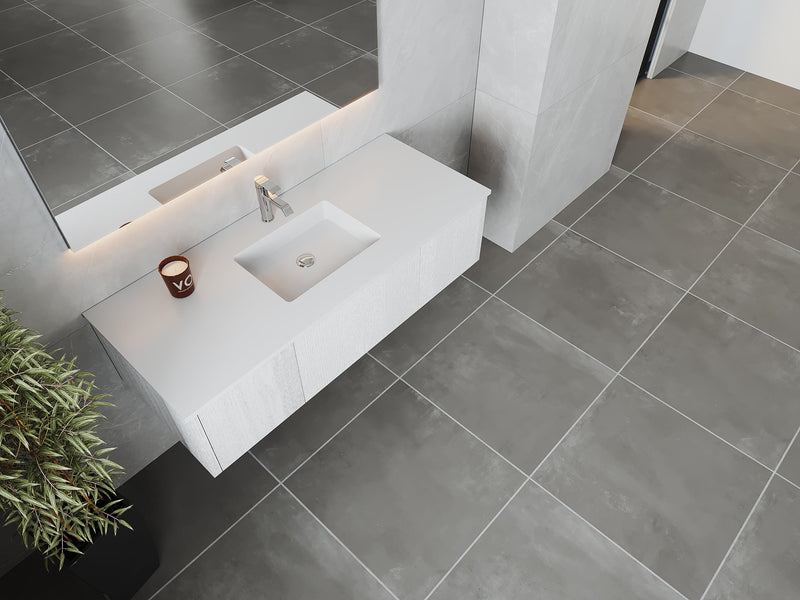 Laviva 313LGN-54AW Legno 54" Bathroom Vanity with VIVA Stone Solid Surface Countertop (image 3)