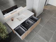 Laviva 313LGN-54WG Legno 54" Bathroom Vanity with VIVA Stone Solid Surface Countertop (image 4)