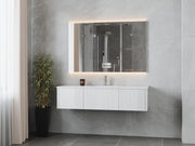 Laviva 313LGN-60CAW Legno 60" Single Sink Bathroom Vanity with VIVA Stone Solid Surface Countertop (image 2)