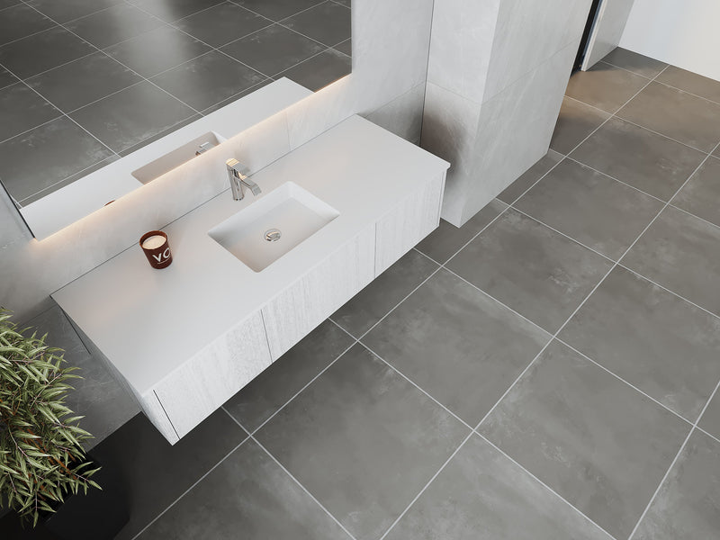 Laviva 313LGN-60CAW Legno 60" Single Sink Bathroom Vanity with VIVA Stone Solid Surface Countertop (image 3)