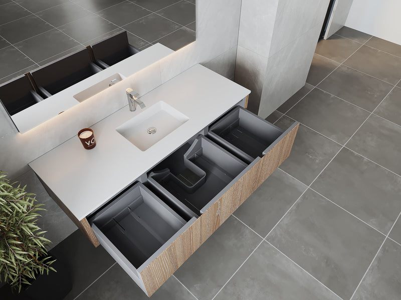 Laviva 313LGN-60CWG Legno 60" Single Sink Bathroom Vanity with VIVA Stone Solid Surface Countertop (image 4)