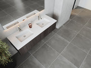 Laviva 313LGN-60DCR Legno 60" Double Sink Bathroom Vanity with VIVA Stone Solid Surface Countertop (image 3)