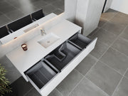 Laviva 313LGN-66AW Legno 66" Bathroom Vanity with VIVA Stone Solid Surface Countertop (image 4)