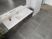 Laviva 313LGN-66CR Legno 66" Bathroom Vanity with VIVA Stone Solid Surface Countertop (image 3)