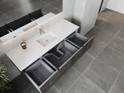 Laviva 313LGN-66CR Legno 66" Bathroom Vanity with VIVA Stone Solid Surface Countertop (image 4)