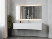 Laviva 313LGN-72CAW Legno 72" Single Sink Bathroom Vanity with VIVA Stone Solid Surface Countertop (image 2)