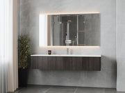 Laviva 313LGN-72CCR Legno 72" Single Sink Bathroom Vanity with VIVA Stone Solid Surface Countertop (image 2)