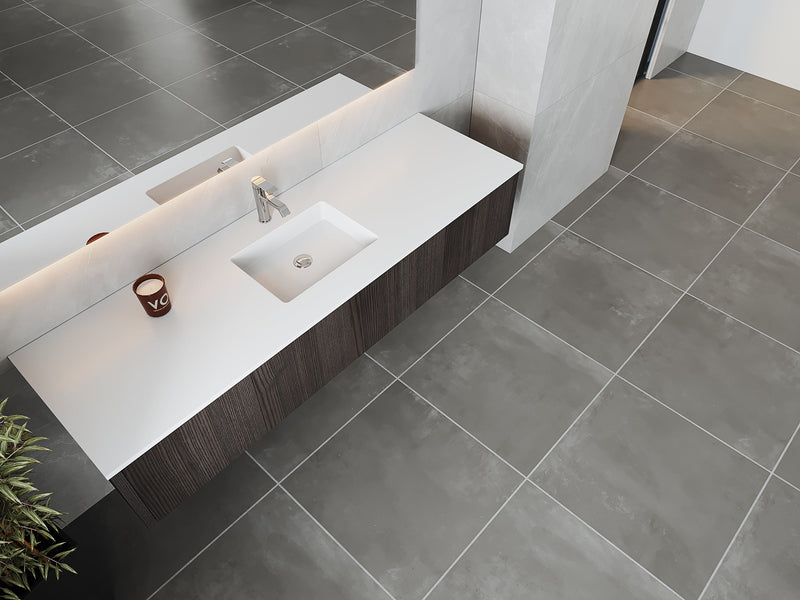 Laviva 313LGN-72CCR Legno 72" Single Sink Bathroom Vanity with VIVA Stone Solid Surface Countertop (image 3)