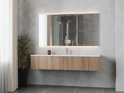 Laviva 313LGN-72CWG Legno 72" Single Sink Bathroom Vanity with VIVA Stone Solid Surface Countertop (image 2)