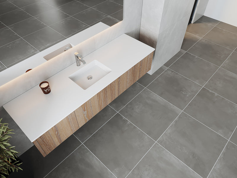Laviva 313LGN-72CWG Legno 72" Single Sink Bathroom Vanity with VIVA Stone Solid Surface Countertop (image 3)