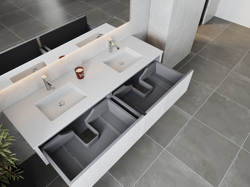 Laviva 313LGN-72DAW Legno 72" Double Sink Bathroom Vanity with VIVA Stone Solid Surface Countertop (image 4)