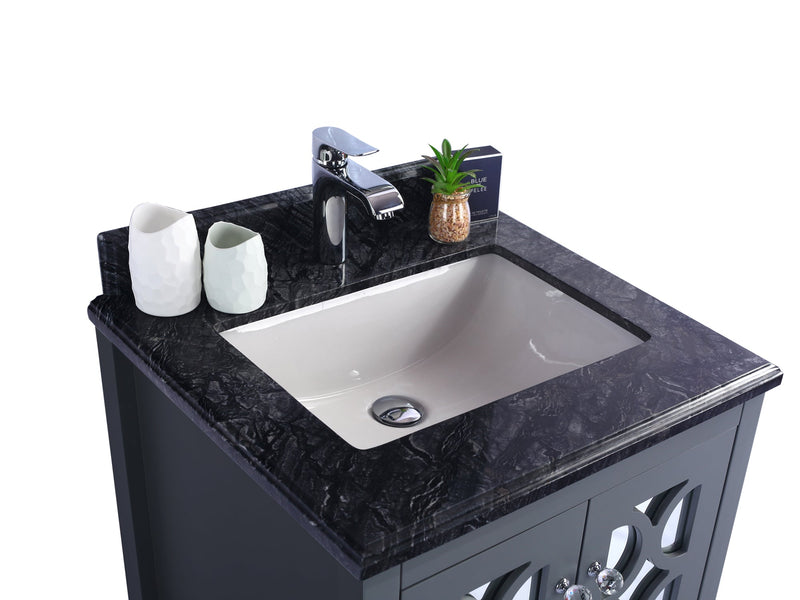 Laviva 313MKSH-24G Mediterraneo 24" Bathroom Vanity with Countertop (image 3)