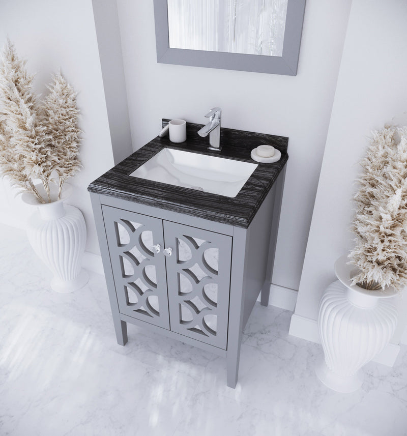 Laviva 313MKSH-24G Mediterraneo 24" Bathroom Vanity with Countertop (image 7)